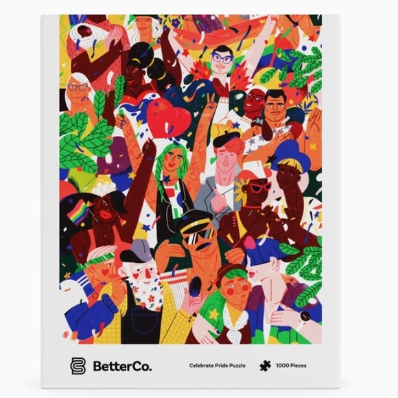 Celebrate Pride Puzzle BetterCo. 1000 Piece - Picture 2 of 6